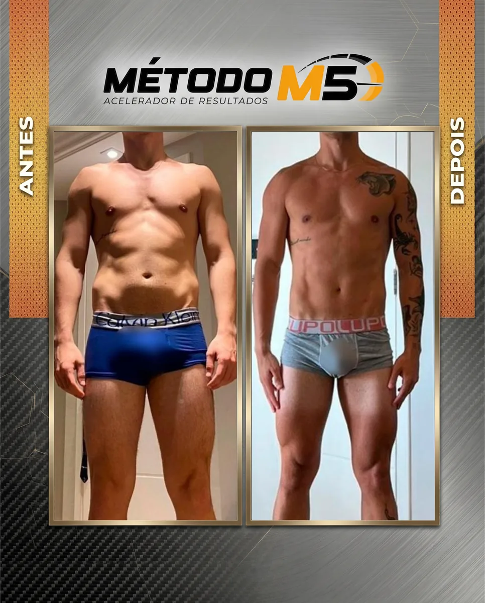 Transformação — antes e depois