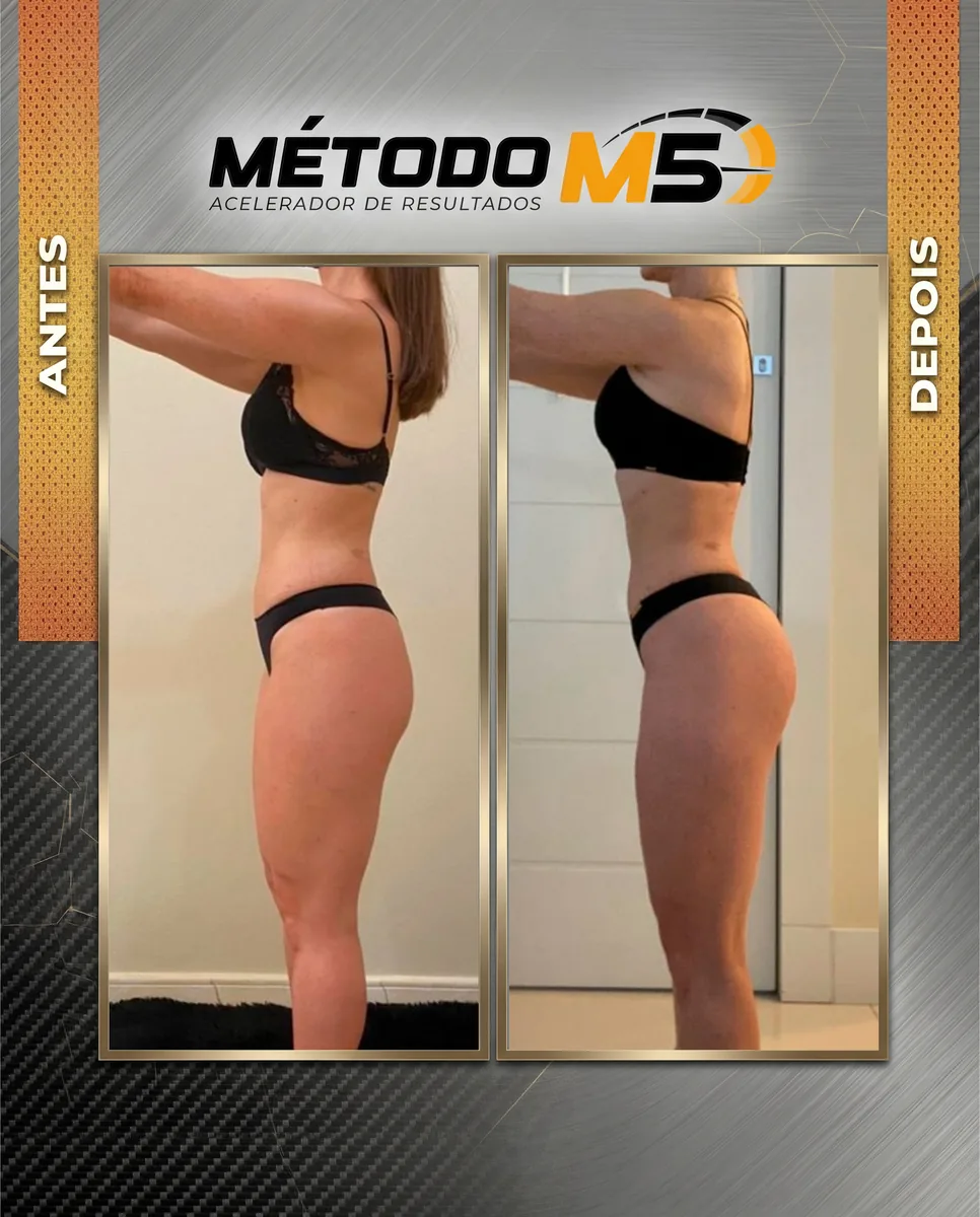 Transformação — antes e depois