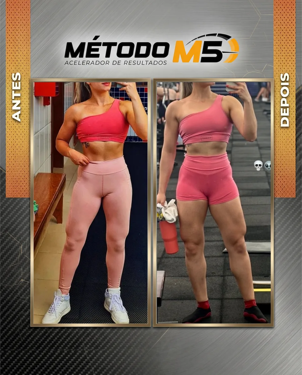 Transformação — antes e depois