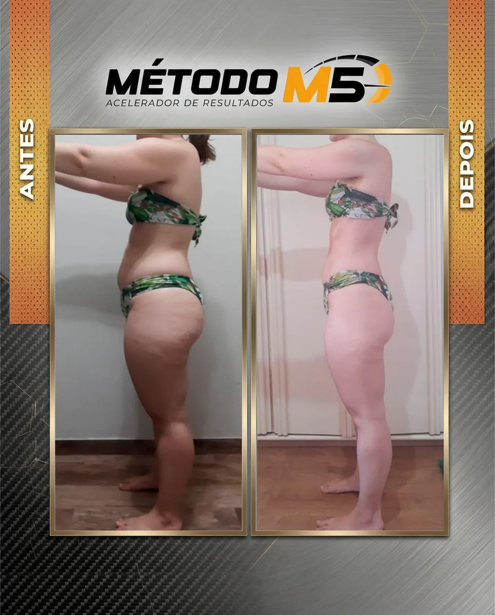 Transformação — antes e depois
