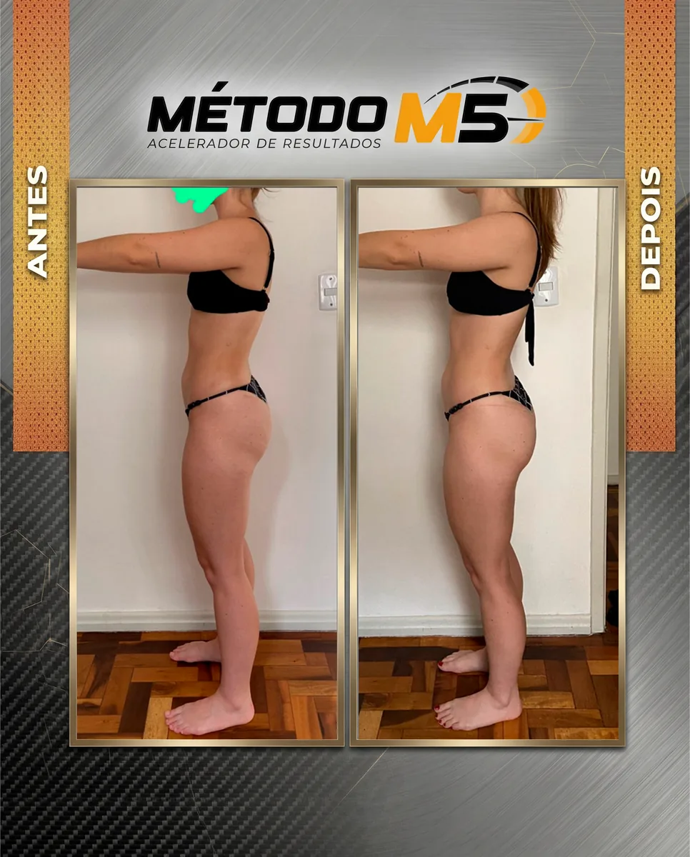 Transformação — antes e depois