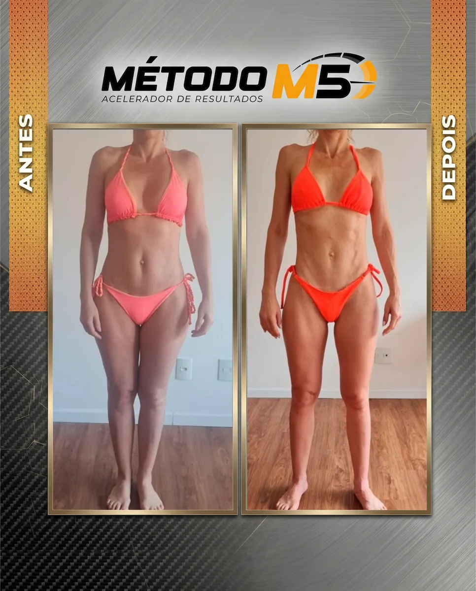 Transformação — antes e depois
